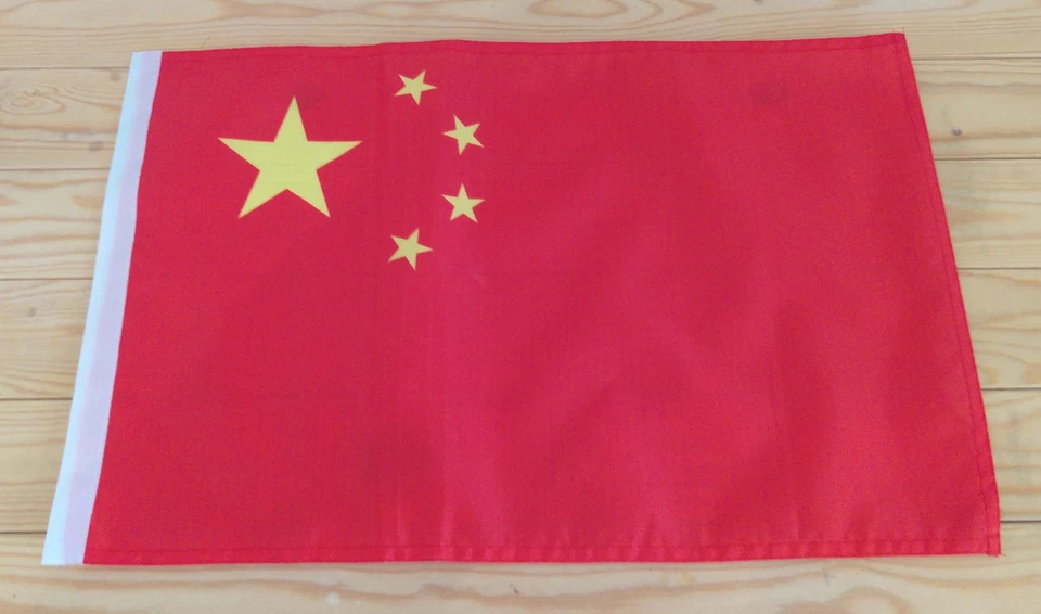 CHINA FLAG - 45cm x 30cm - 18" x 12"  - Chinese flag  - Image 1 of 1