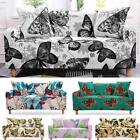 Stretch Sofa Cover 3D Digital Butterfly Sectional Couch Cover Armchair Slipcover