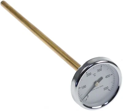 GEV Thermometer o 63,6mm t.max. 500°C o 9mm fühlerlänge 300 mm