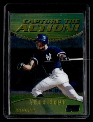 2000 Topps Stadium Club Chrome Capture The Action Alfonso Soriano *#CA4 Yankees - Image 1 of 2