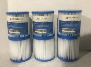 Type H Filter Cartridge 6 Pack Replacement Cartridge Pool Filters Sealed New - Picture 1 of 12