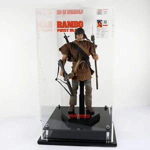 Threezero Rambo First Blood 1:6 Figurine Display Case *Figurine Included - Picture 1 of 7