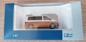 Rietze 11673 - 1/87 Volkswagen T6.1 Bus Kr Candy White/Copper Bronze - New - Picture 1 of 1