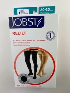 Small - Jobst Relief medizinische Kompressionsstrümpfe Oberschenkel CT 20-30mmHg Herren Damen - Bild 1 von 5