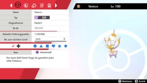Shiny Venicro Poipole Schwert Schild 6DV! + Meisterball - Bild 1 von 5
