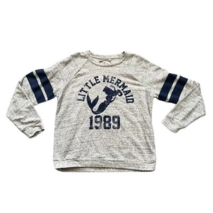 Disney Die kleine Meerjungfrau 1989 Sweatshirt Gr. XL grau Langarm Pullover - Bild 1 von 5