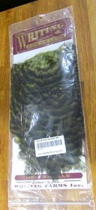 WHITING FARMS Inc. Genetic COQ de LEON HEN SADDLE in Original Unopened Packaging - Picture 1 of 7