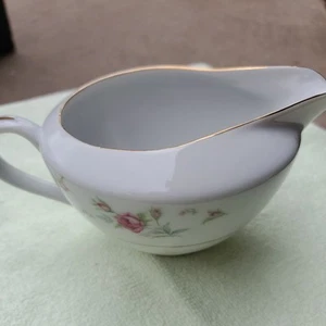 Japan Petite Rose Fine China Gravy Boat Replace Discontinued - Picture 1 of 2