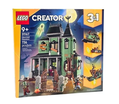 LEGO® Creator 3‑in‑1 Haunted Mansion (31167) – New/Sealed – 5 Minifigures - Image 1 of 4
