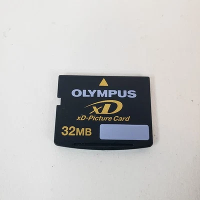 Olympus xD Picture Card 32MB MEGABYTE Camera Memory Card Fits Fujifilm Cameras - Image 1 of 3