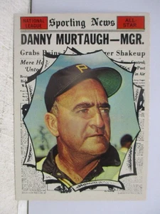 1961 Topps #567 Danny Murtaugh All-Star NM+ High Number - Bild 1 von 2