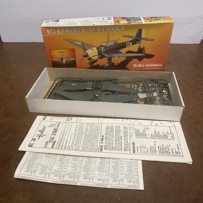 De colección - Heller HUMBROL - JUNKERS JU B-1 STUKA - Kit Modelo Plástico - 1:72 Foto 1 de 4