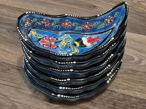 Handbemaltes türkisches Dippset | Meze/Tapas Handarbeit türkische Keramik - Bild 1 von 10