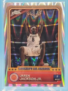 Jaren Jackson Jr. 2024 Topps Chrome McDonald's AA RayWave Refractor #94 - Picture 1 of 2
