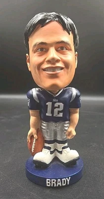 Tom Brady New England Patriots NFL Cabezas de Nudillos Cabeza Grande Bobble Head Patriots  Foto 1 de 4