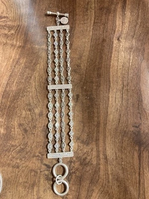 Pulsera de marcasita Freida Rothman de plata de ley .925 Foto 1 de 4