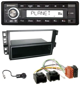 Continental USB 1DIN AUX DAB MP3 Autoradio für Chevrolet Aveo Epica Captiva 06-1 - Bild 1 von 10