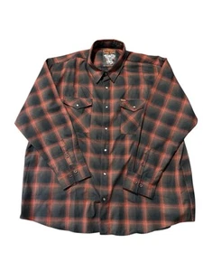 Camicia Dixxon Flanella The EVO Pearl Snap Flanella 4xl - Foto 1 di 4
