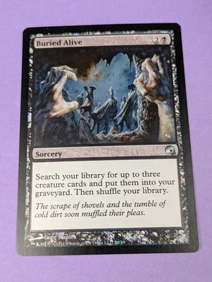 MTG: Premium Deck Series: Graveborn: Buried Alive Foil #20/30  Uncommon - NM - Image 1 of 3