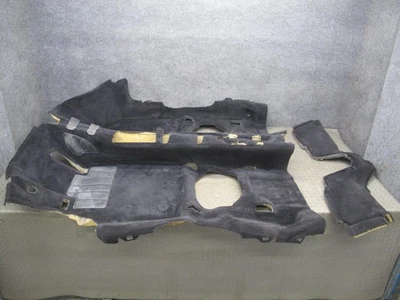 1997-2004 PORSCHE BOXSTER 986 INTERIOR CARPET LINER FLOOR MAT COVER BLACK - Image 1 of 4