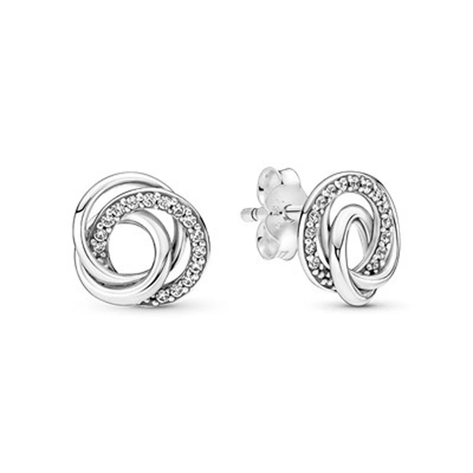 Orecchini Donna Pandora 291076C01 Argento puro 925 - Immagine 1 di 1