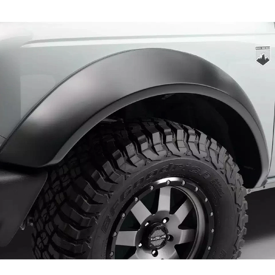 Bushwacker Extend A Fender Front & Rear Matte Black Fender Flares for Ram 1500 Foto 1 de 4