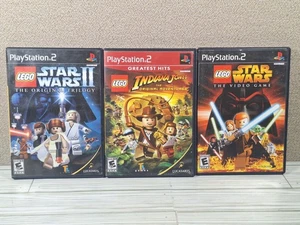 PlayStation 2 Lego Star Wars & Indian Jones - PS2 Sony - Picture 1 of 4
