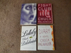 4 Chuck Palahniuk Romane 1. Auflage HC SPUK, TAGEBUCH, FIGHT CLUB, WIEGENLIED - Bild 1 von 5