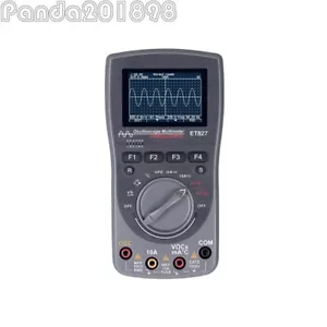 ET827 2-in-1 200Msps 40MHz Oscilloscope and 6000-Count Multimeter Tester - Picture 1 of 5