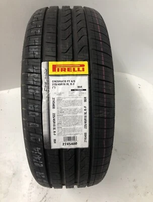 (1) New Pirelli CINTURATO P7 All Season 225/45R18 XL 95H RUN FLAT (*) Tires Foto 1 de 2