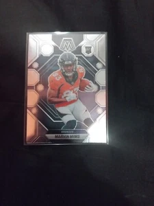 2023 Panini Mosaic Marvin Mims Rookie RC #346 Denver Broncos - Picture 1 of 3