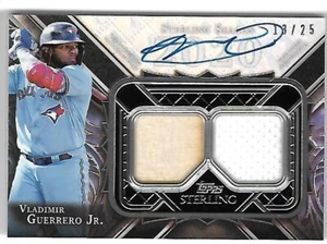 JERSEY/TARJETA DE MURCIÉLAGO VLADIMIR GUERRERO JR. 2022 TOPPS AUTO AUTÓGRAFO/TARJETA #13/25! - Imagen 1 de 1