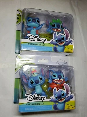2 Nuevo Juego de Figuras Disney Lilo & Stitch Superhéroe 3" + Hula & Alien + Lote Scrump Foto 1 de 4