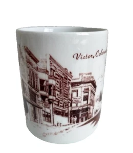 Vintage Victor Colorado South Third Street Souvenir Cup Mug - Picture 1 of 3