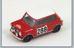 1:43 Spark Morris Cooper #288 Montecarlo Rally 1963 Aaltonen/Ambrose S1187 Model - Foto 1 di 2