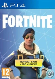Fortnite Bomber Skin + 500 V Bucks [EU] - PS4 Download Code - Bild 1 von 2