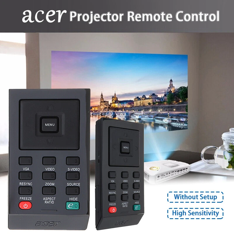 Remote Control for ACER Projector X110P X112 X1261P X1161P X1263 X1163N - Image 1 of 4