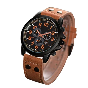 Orologio da polso Unisex Al quarzo Liandu, Glamour di moda, Acciano khaki - Foto 1 di 5