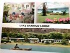 Seltene Mehrbild  AK Lake Baringo Lodge. Kenya (Kenia). Innenansicht, Gebäudeans