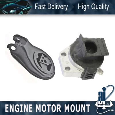 2 件装锚引擎电机安装套件适用于 2012 - 2013 年 MAZDA 3 运动 L4 2.5L 全新 — 第 1/4 张图片