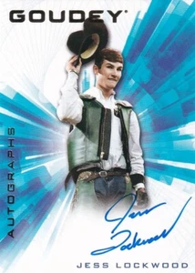 OBERDECK 2021 GOODWIN CHAMPIONS JESS LOCKWOOD #GA-JL GOUDEY AUTOGRAMMKARTE - Bild 1 von 2