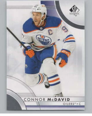 2023-24 SP Authentic #1 Connor McDavid  Edmonton Oilers V99850 - Image 1 of 3