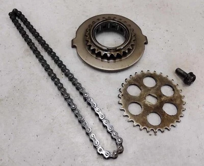 81-86 Yamaha XJ 650 700 750 Oil Pump Drive Sprocket Chain OEM 4H7-13354-00-00 - Image 1 of 4