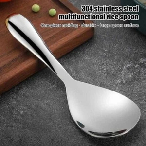 Stainless Steel Rice Shovel Thickened Rice Spoon Non-stick Rice Spoon - Picture 1 of 10