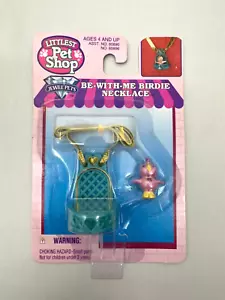 VINTAGE LITTLEST PET SHOP BE WITH ME BIRDIE JEWEL PETS HALSKETTE KENNER 1995 NOS - Bild 1 von 2