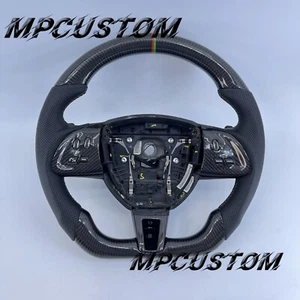 Real Carbon fiber Steering Wheel fit For Jaguar XF X250 XK S R XFR 2007-2012 - Bild 1 von 8