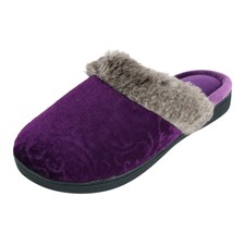 purple isotoner slippers