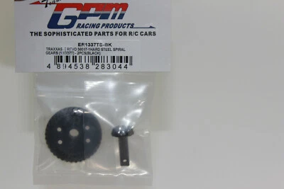 GPM ER 1337 TS BK HARD STEEL SPIRAL GEARS (13T/37T) 1:10 E-REVO Summit NEU - Bild 1 von 4