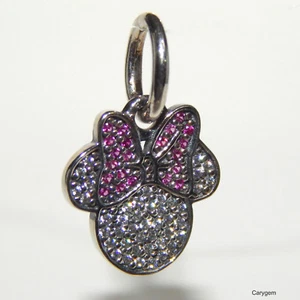 Original Pandora Disney Funkelnde Minnie Charm 791447CZ mit Wildlederbeutel - Bild 1 von 4