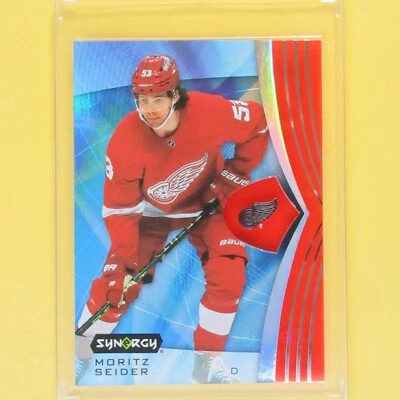 MORITZ SEIDER  2023-24 SYNERGY RED   #46  Detroit Red Wings - Image 1 of 4
